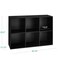 Best Choice Products 6-Cube Bookshelf, 13.5in Display Storage System, Organizer w/ Removable Back Panels